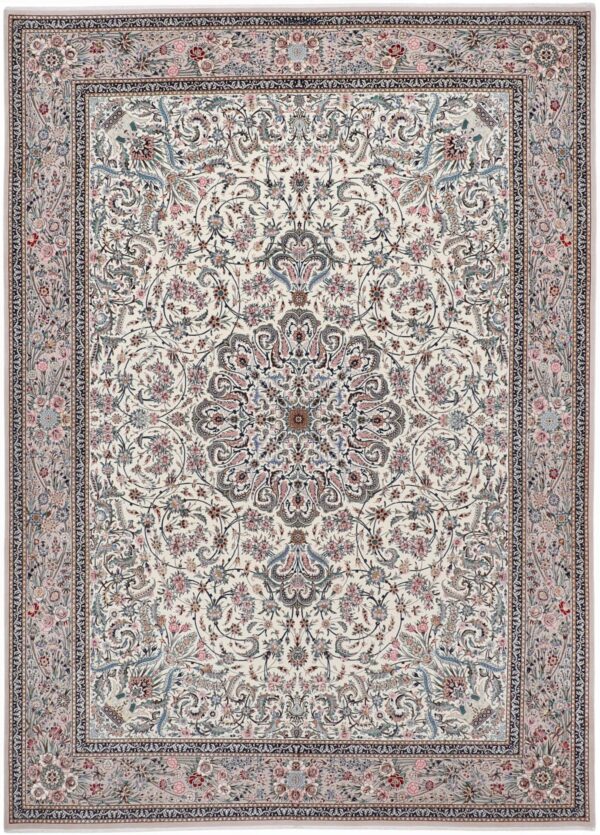 Perserteppich Isfahan 300 x 415 cm Schurwolle & Seide auf Seide handgeknüpft Tak Khefti H1