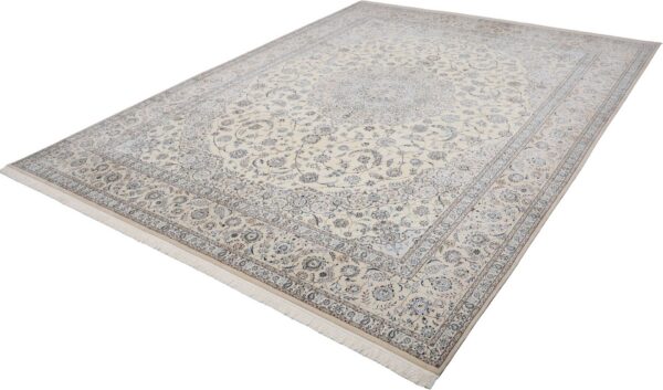Perserteppich Nain 6La 313 x 407 cm Schurwolle & Seide 800000 Knoten/Qm handgeknüpft H1