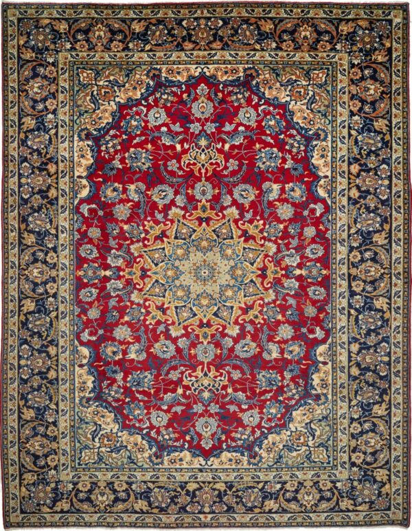Perserteppich Najafabad 301 x 389 cm Schurwolle handgeknüpft H1