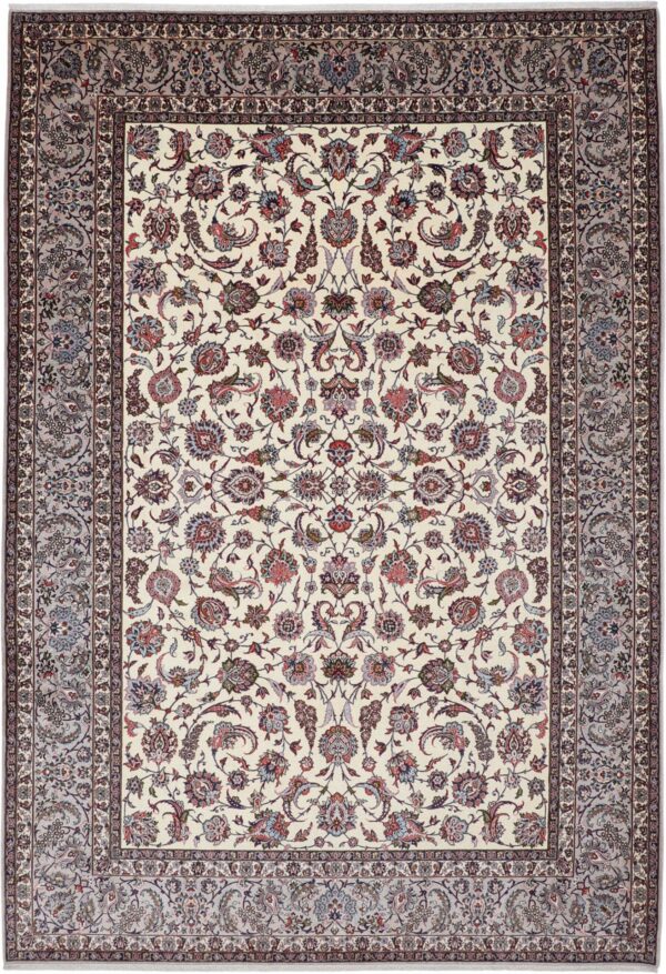Perserteppich Isfahan 250 x 364 cm Schurwolle & Seide handgeknüpft H1