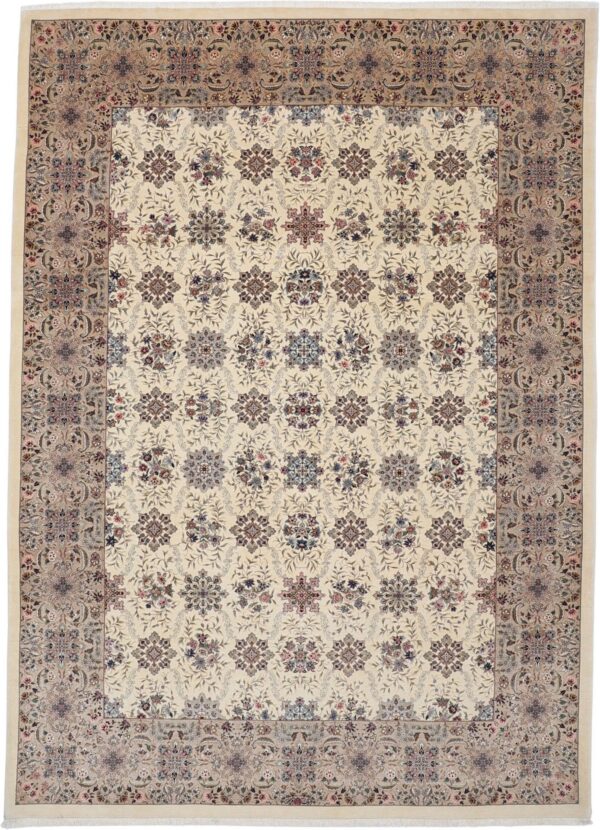 Perserteppich Isfahan 253 x 347 cm Schurwolle & Seide handgeknüpft H1