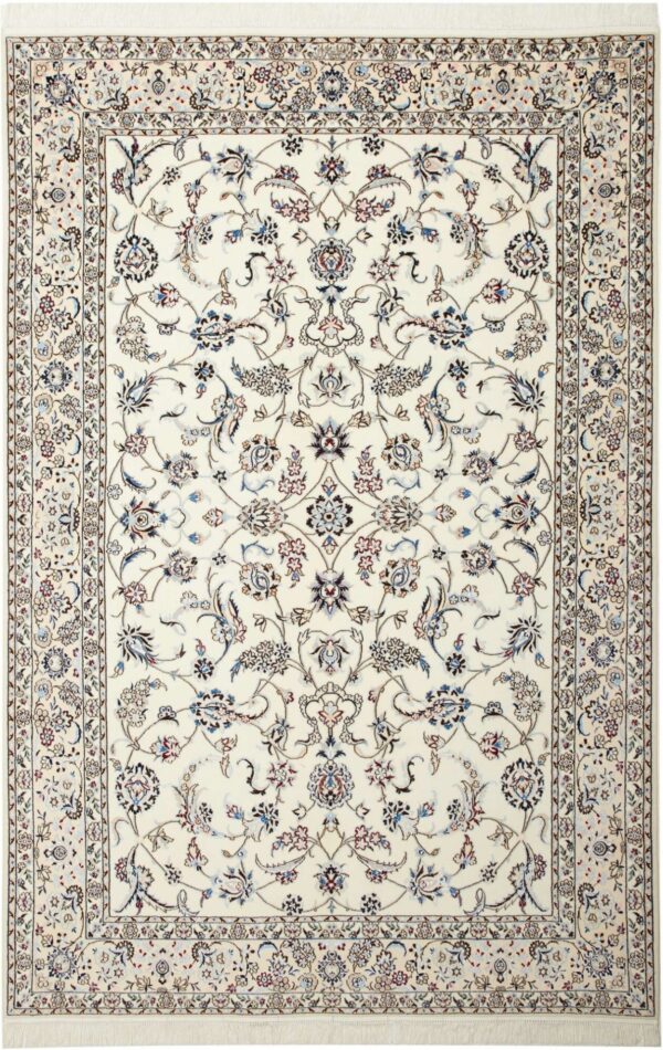 Perserteppich Nain 154 x 230 cm Schurwolle handgeknüpft exklusiv