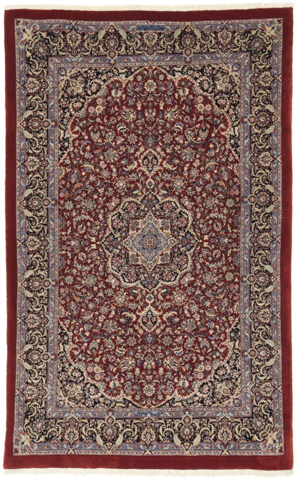 Perserteppich Isfahan 110 x 170 cm Schurwolle & Seide handgeknüpft
