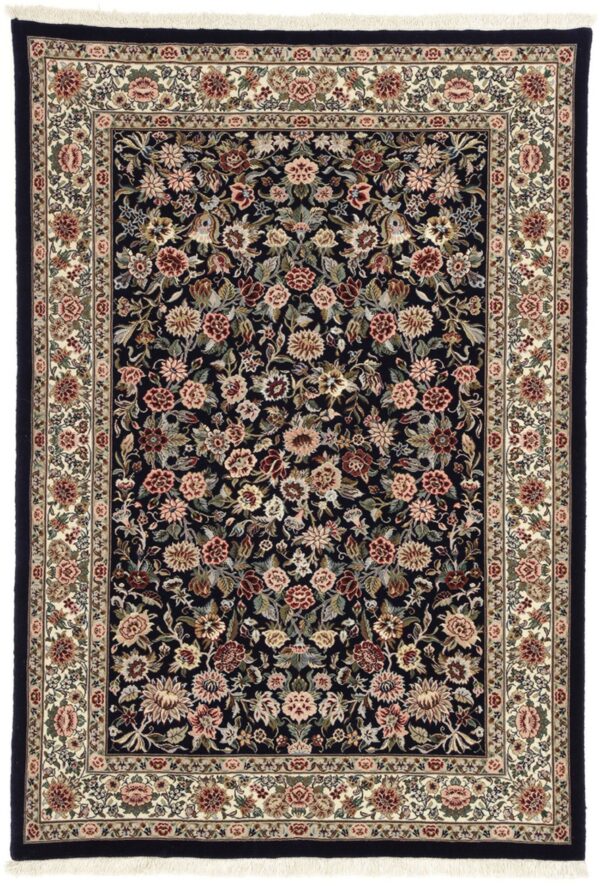 Perserteppich Isfahan 107 x 155 cm Schurwolle & Seide handgeknüpft