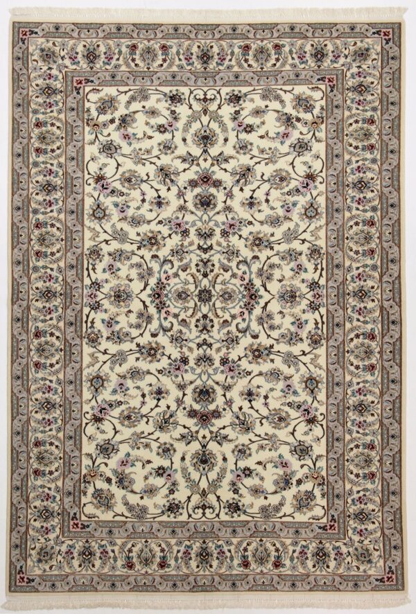Perserteppich Isfahan 161 x 233 cm Schurwolle & Seide handgeknüpft