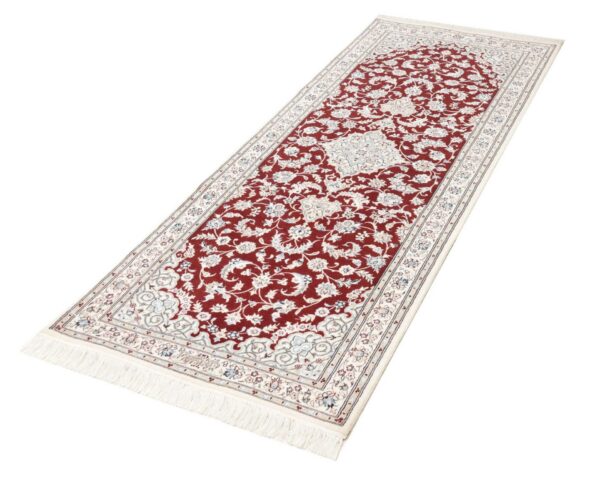 Perserteppich Nain 82 x 207 cm Schurwolle handgeknüpft exklusiv