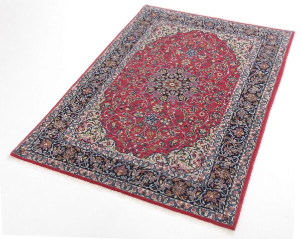 Perserteppich Isfahan 108 x 168 cm Schurwolle & Seide handgeknüpft