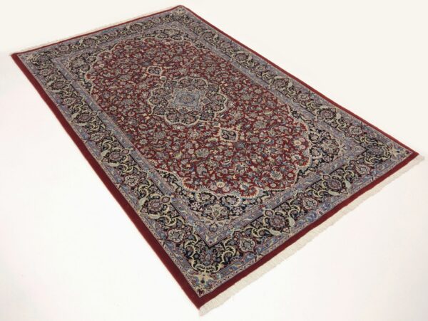 Perserteppich Isfahan 107 x 167 cm Schurwolle & Seide handgeknüpft