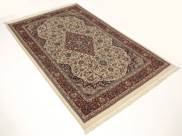 Perserteppich Isfahan 100 x 165 cm Schurwolle & Seide handgeknüpft
