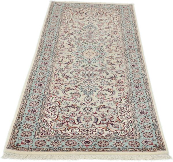 Perserteppich Isfahan 76 x 224 cm Schurwolle & Seide handgeknüpft