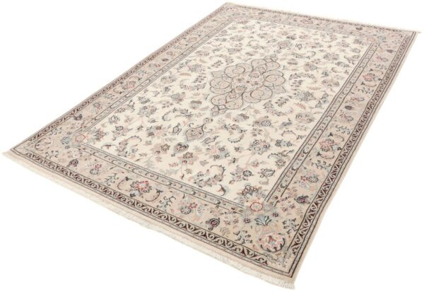 Perserteppich Isfahan 137 x 212 cm Schurwolle & Seide handgeknüpft