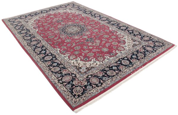 Perserteppich Isfahan 153 x 237 cm Schurwolle & Seide handgeknüpft