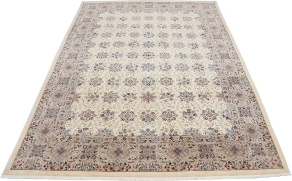 Perserteppich Isfahan 253 x 347 cm Schurwolle & Seide handgeknüpft H1