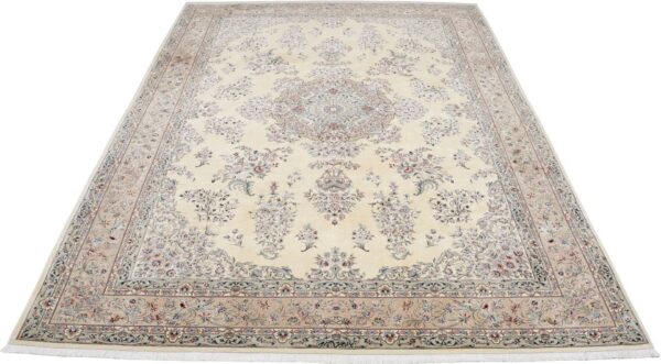 Perserteppich Isfahan 242 x 340 cm Schurwolle & Seide handgeknüpft H1