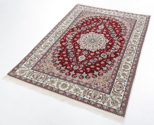 Perserteppich Isfahan 110 x 170 cm Schurwolle & Seide handgeknüpft