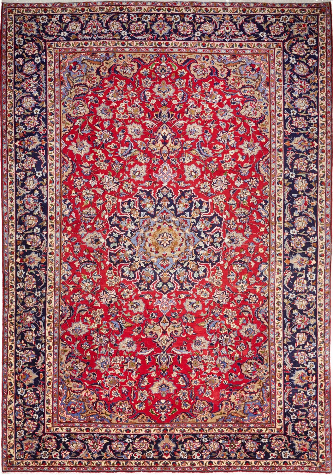 Perserteppich Najafabad 251 x 357 cm Schurwolle handgeknüpft