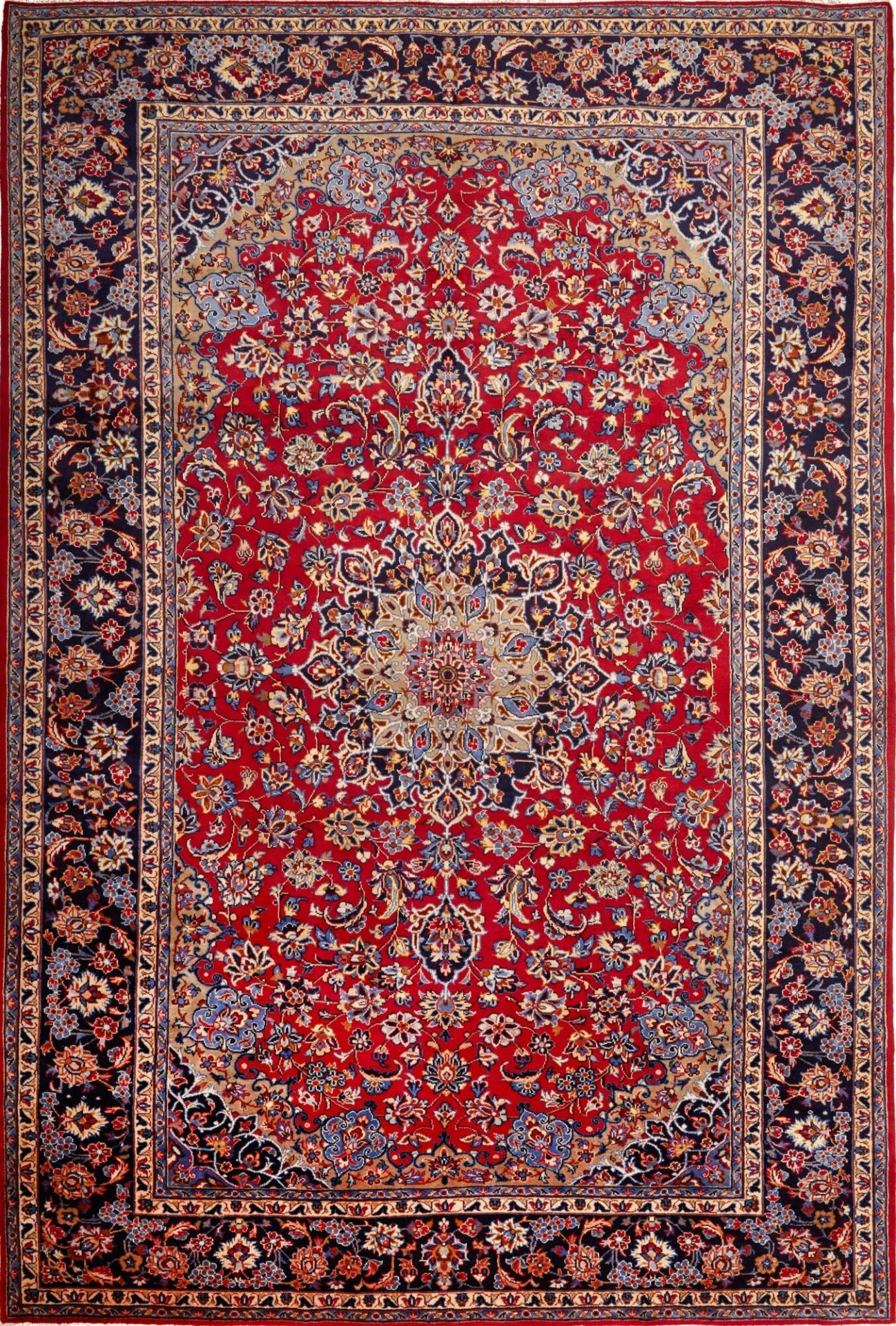 Perserteppich Najafabad 251 x 372 cm Schurwolle handgeknüpft
