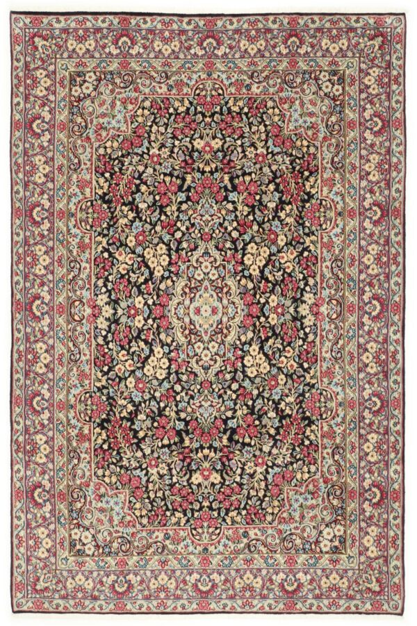 Perserteppich Kirman 202 x 303 cm Schurwolle handgeknüpft