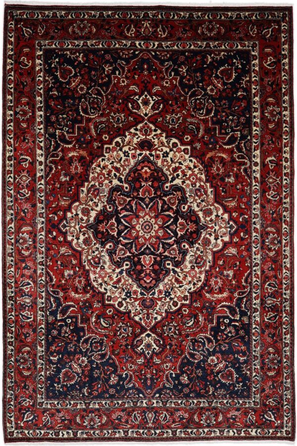 Perserteppich Bachtiar 212 x 318 cm Schurwolle handgeknüpft hochwertig