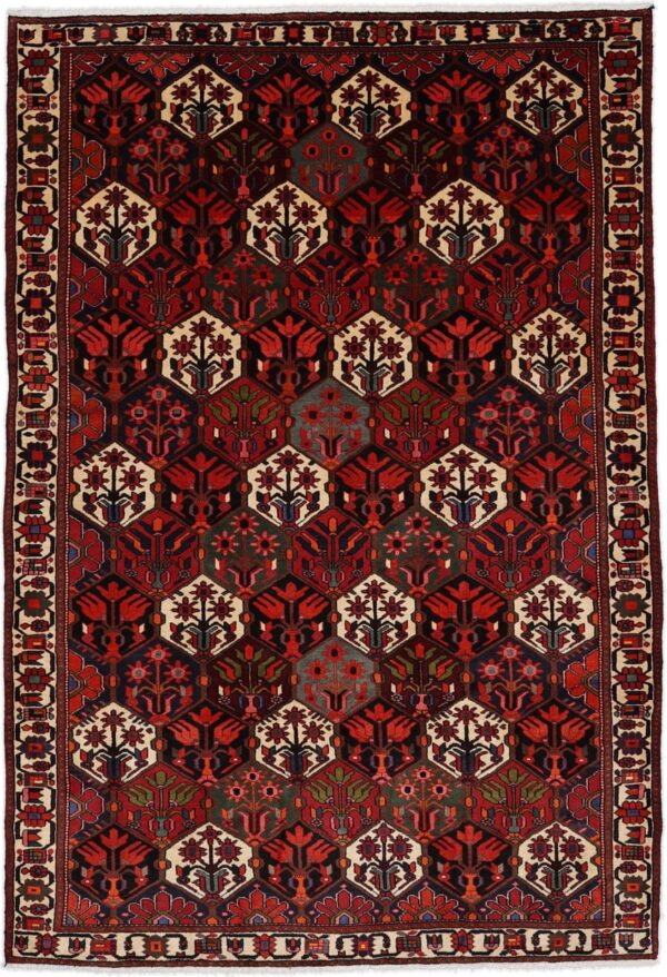 Perserteppich Bachtiar 208 x 306 cm Schurwolle handgeknüpft