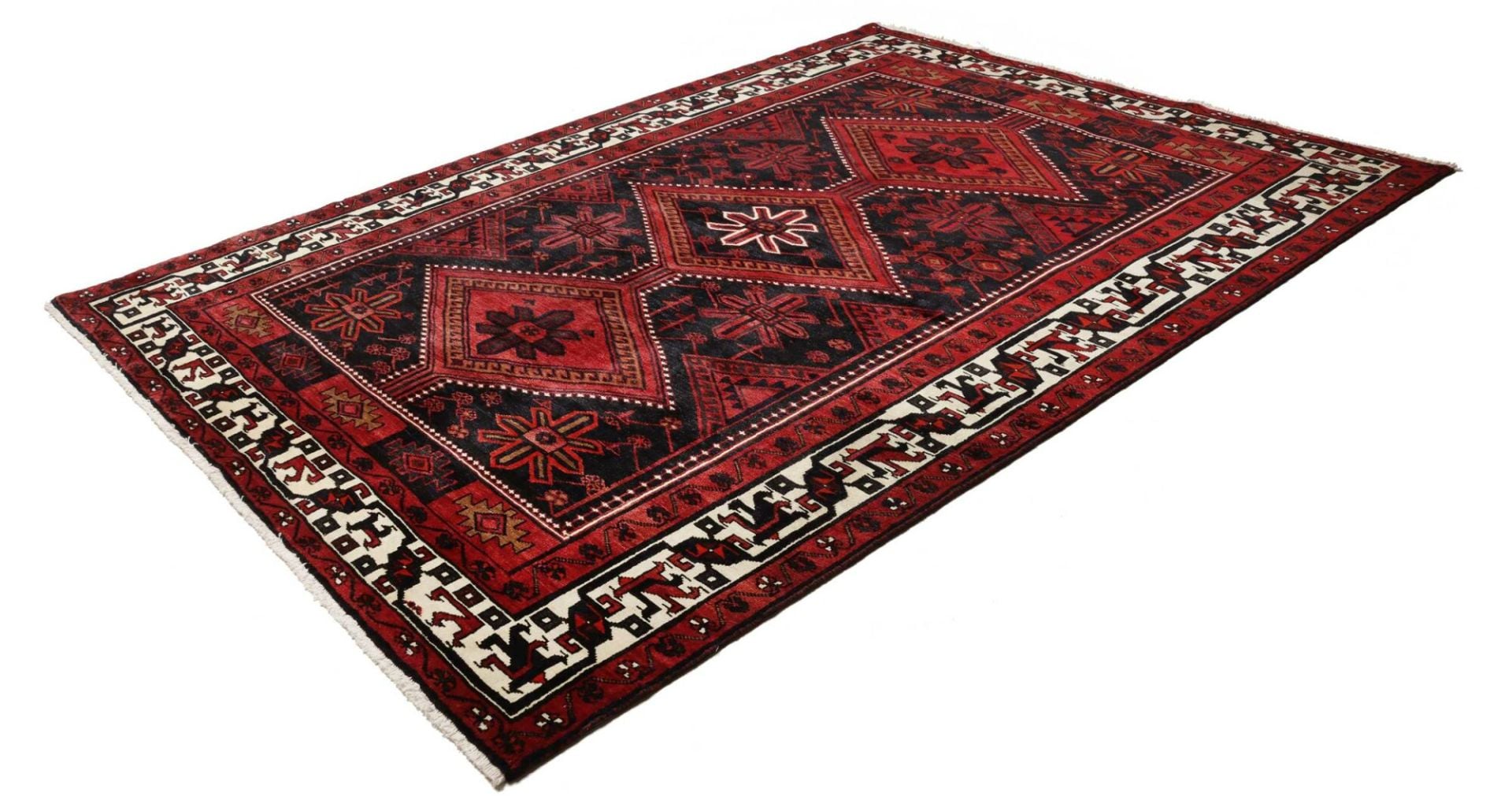Perserteppich Lori 223 x 302 cm Schurwolle handgeknüpft robust