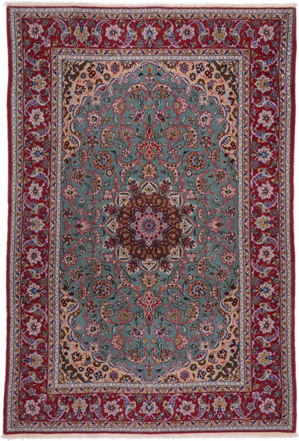 Perserteppich Isfahan 109 x 161 cm Schurwolle handgeknüpft