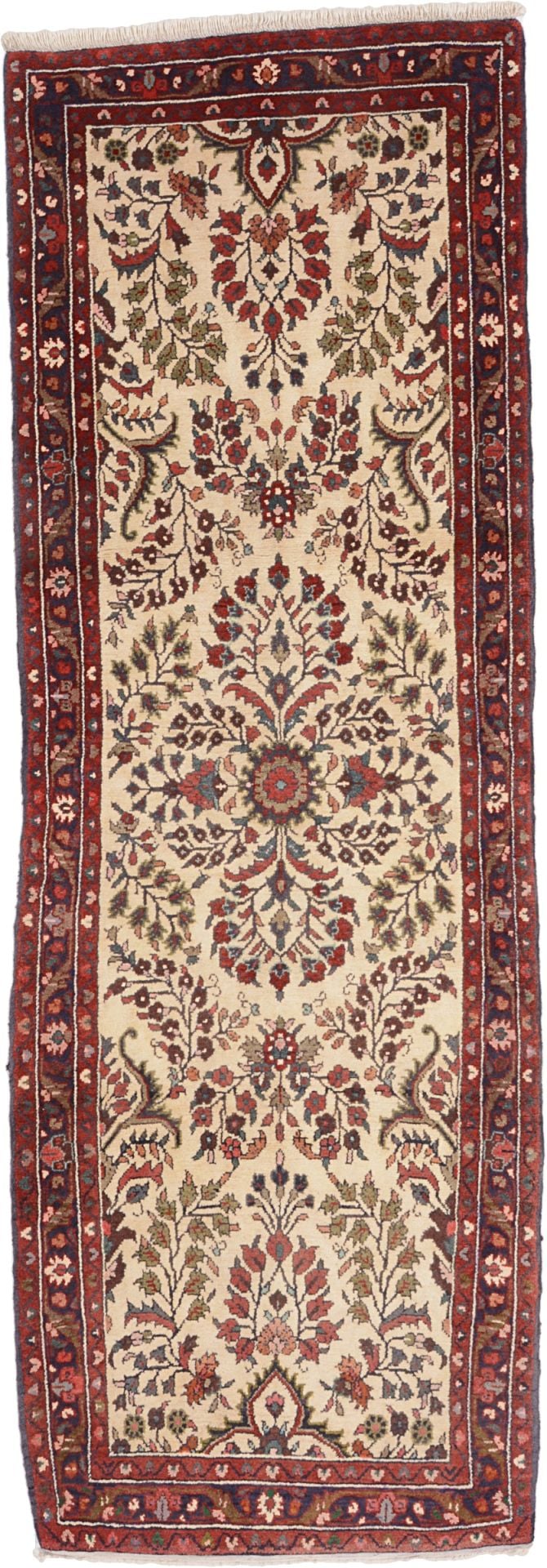 Perserteppich Saraband 85 x 300 cm Schurwolle handgeknüpft
