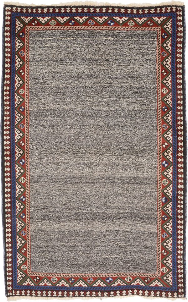 Perserteppich Gabbeh 87 x 138 cm Schurwolle handgeknüpft weich