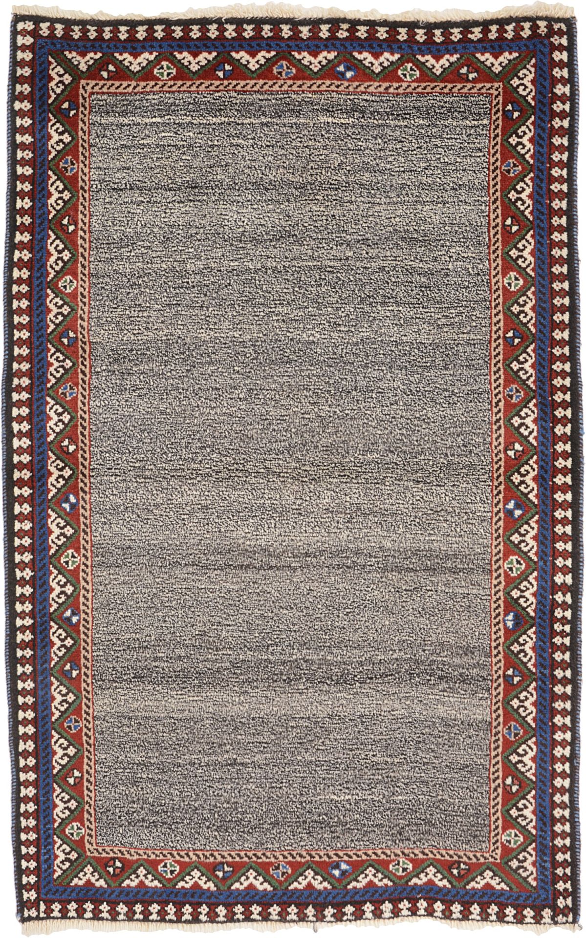 Perserteppich Gabbeh 87 x 138 cm Schurwolle handgeknüpft weich