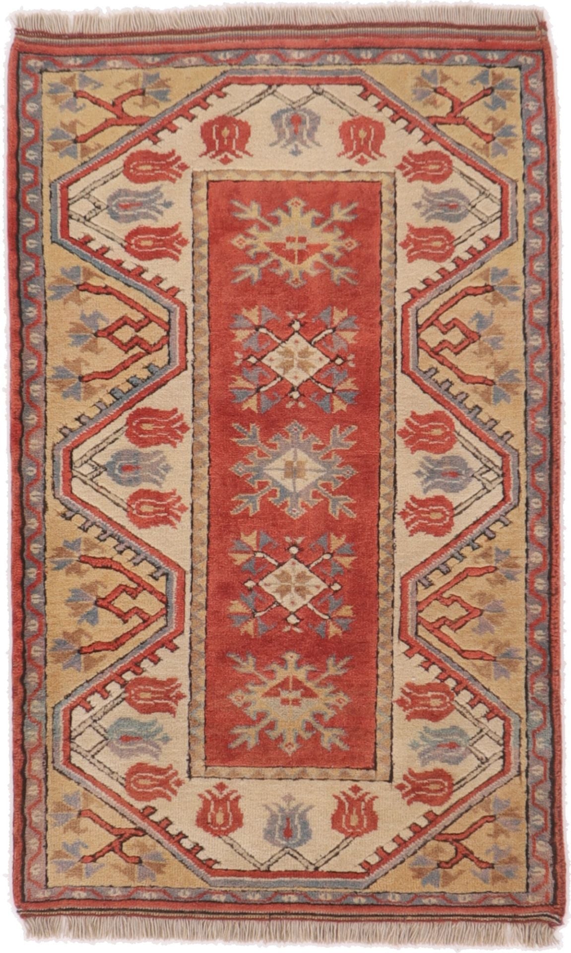 Perserteppich Kars 130 x 82 cm Schurwolle handgeknüpft