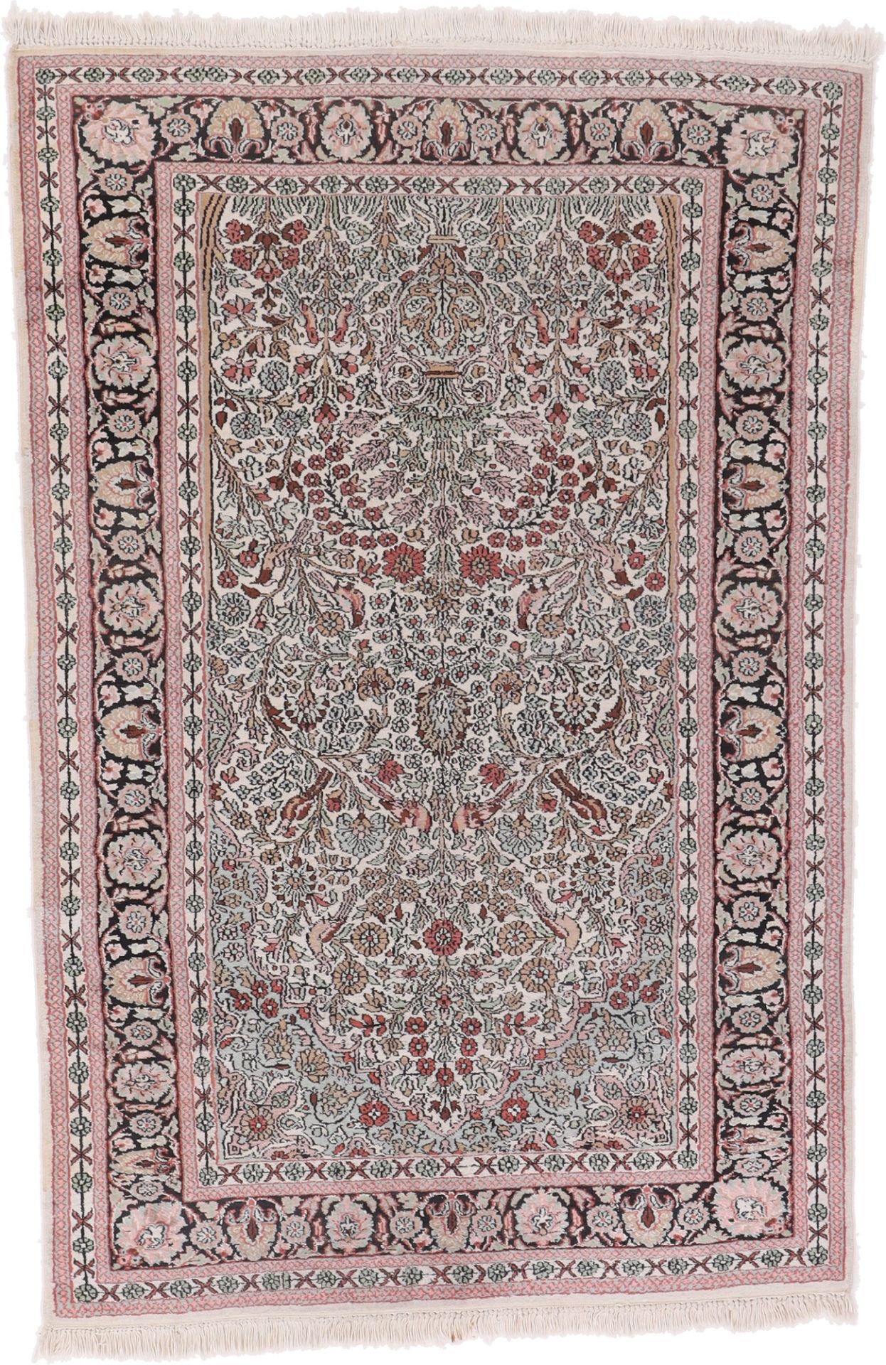 Perserteppich Isfahan 190 x 125 cm Schurwolle handgeknüpft