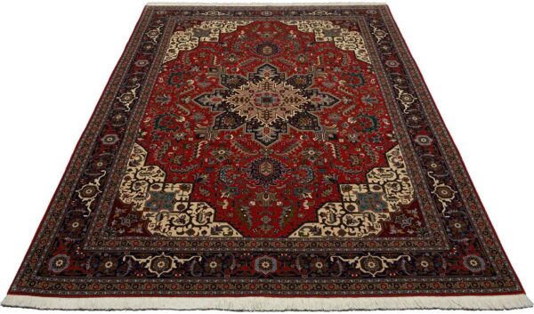 Perserteppich Täbriz 205 x 313 cm Schurwolle handgeknüpft Mahi