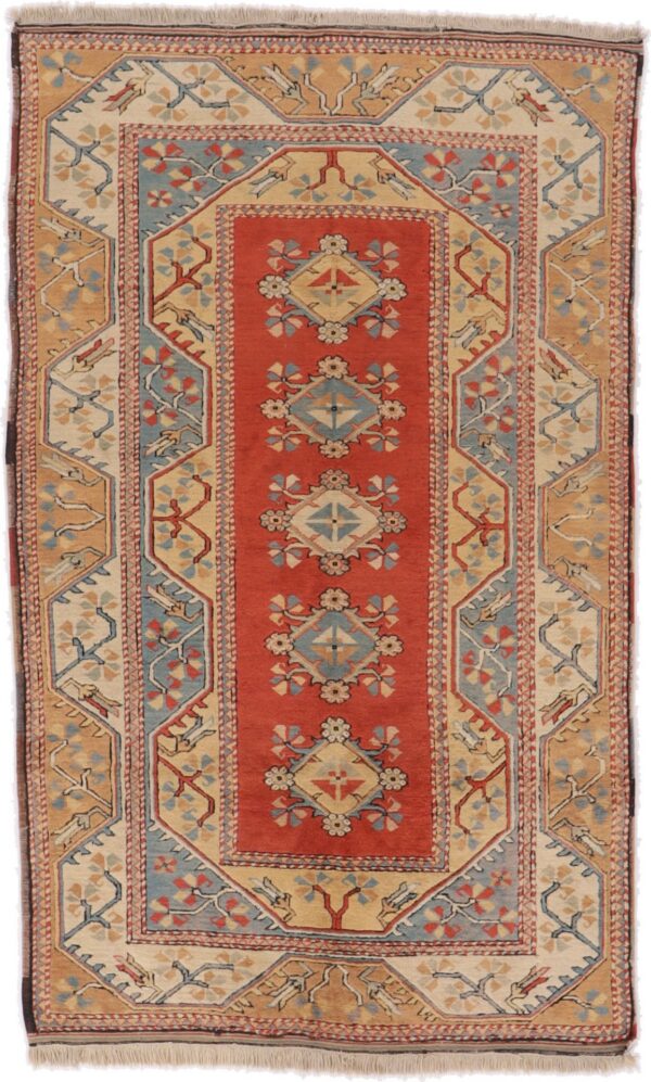 Perserteppich Kars 249 x 152 cm Schurwolle handgeknüpft