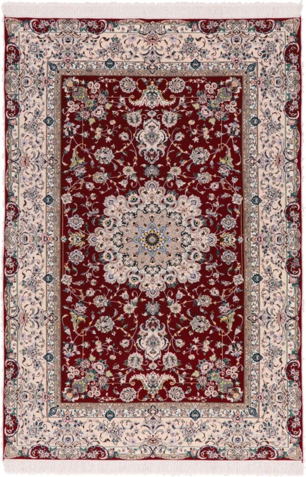 Perserteppich Nain 6La 154 x 230 cm Schurwolle handgeknüpft