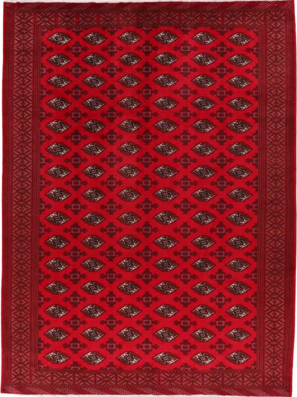 Perserteppich Turkmen 250 x 335 cm Schurwolle handgeknüpft