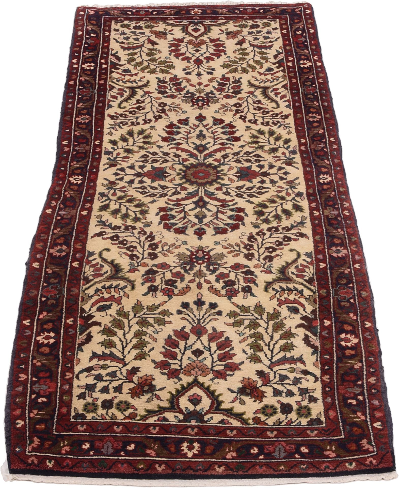 Perserteppich Saraband 85 x 300 cm Schurwolle handgeknüpft
