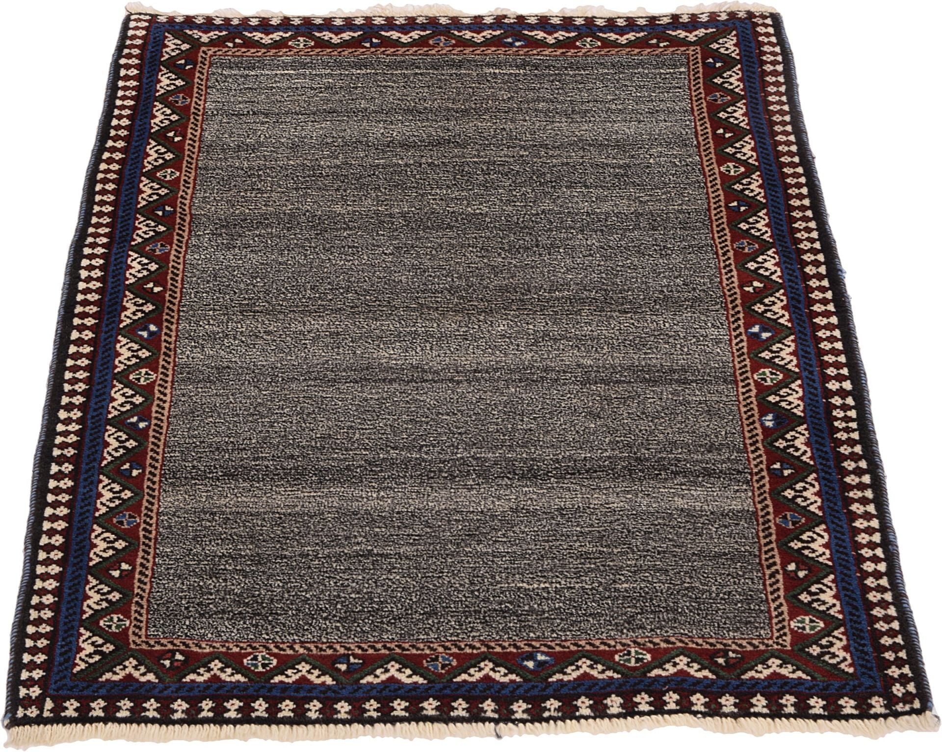 Perserteppich Gabbeh 87 x 138 cm Schurwolle handgeknüpft weich