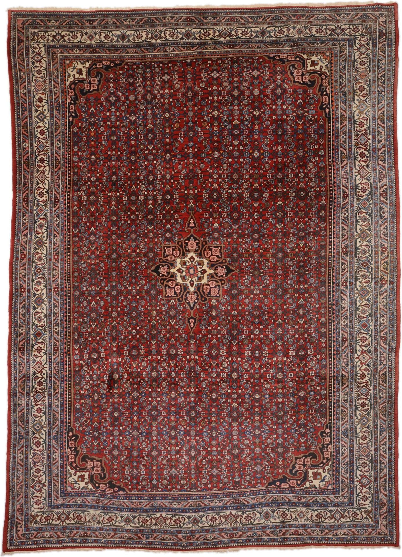Perserteppich Bidjar 271 x 372 cm Schurwolle handgeknüpft