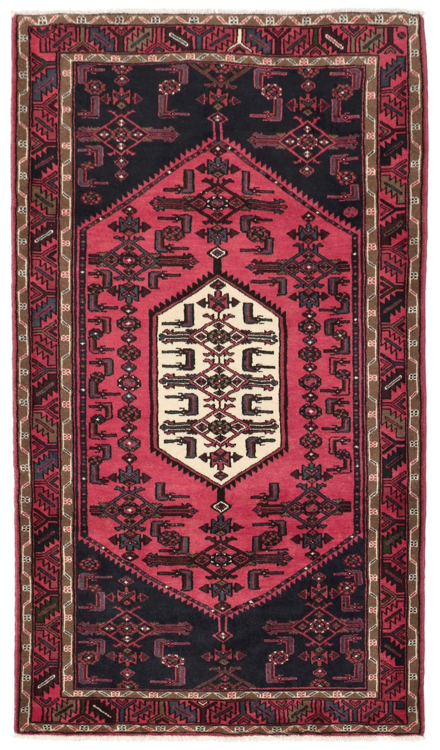 Perserteppich Iran 110 x 193 cm Schurwolle handgeknüpft
