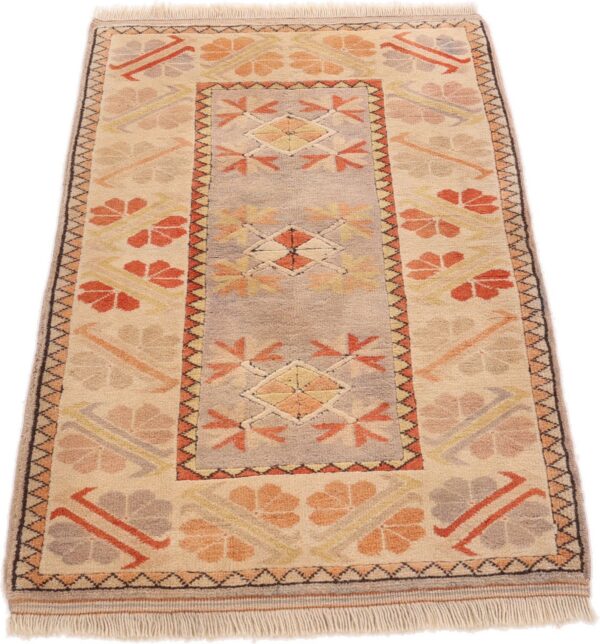 Perserteppich Kars 132 x 87 cm Schurwolle handgeknüpft robust