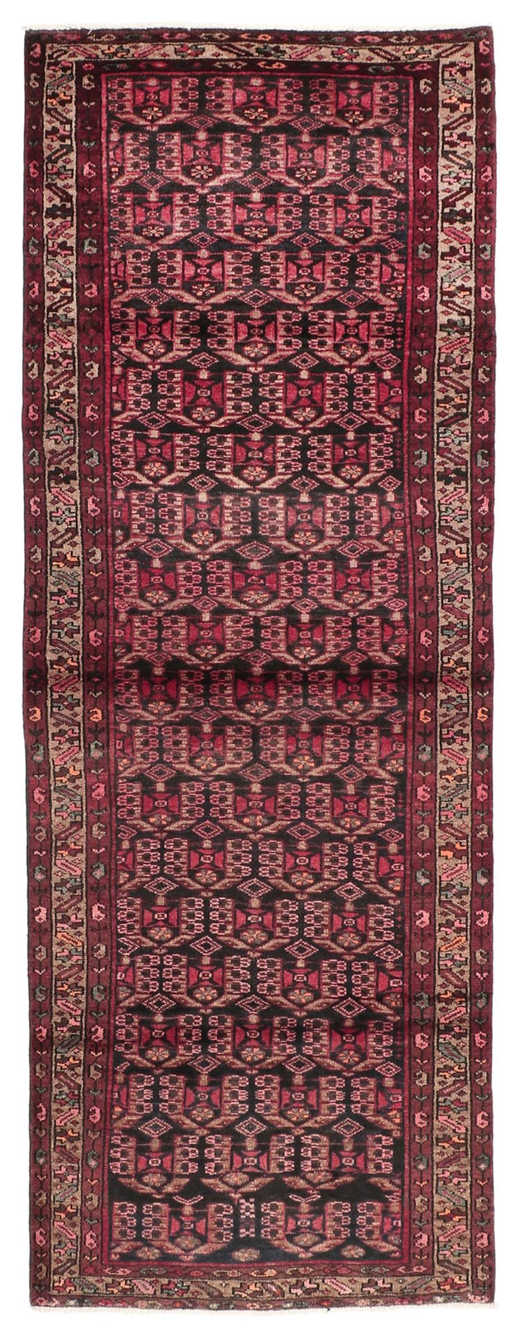 Perserteppich Isfahan 105 x 305 cm Schurwolle handgeknüpft