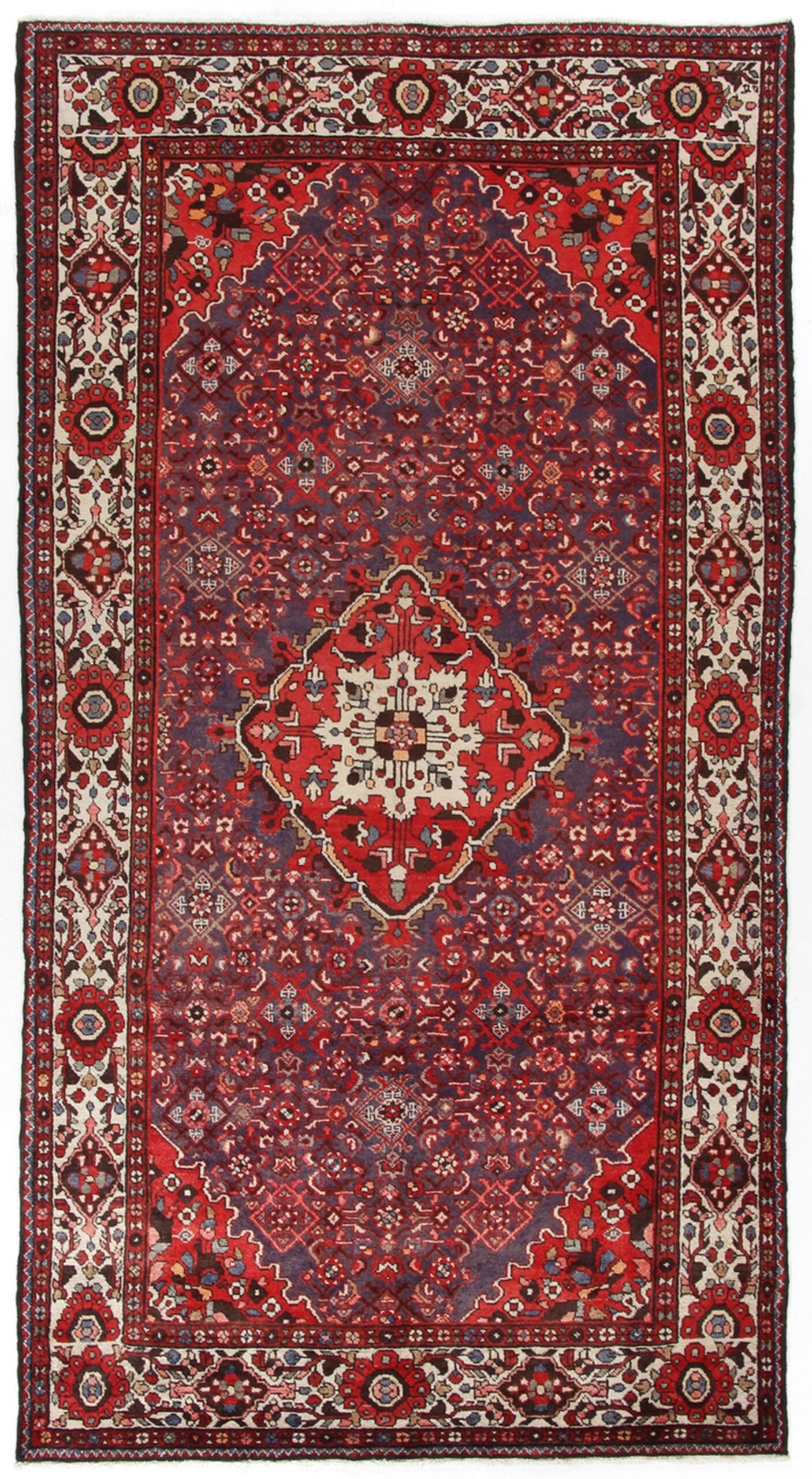 Perserteppich Hamadan 165 x 310 cm Schurwolle handgeknüpft
