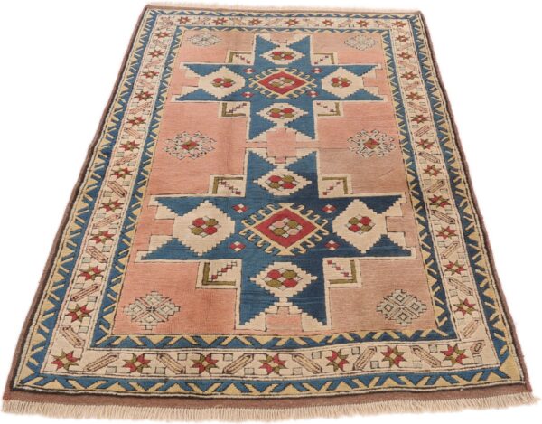 Perserteppich Kars 203 x 131 cm Schurwolle handgeknüpft