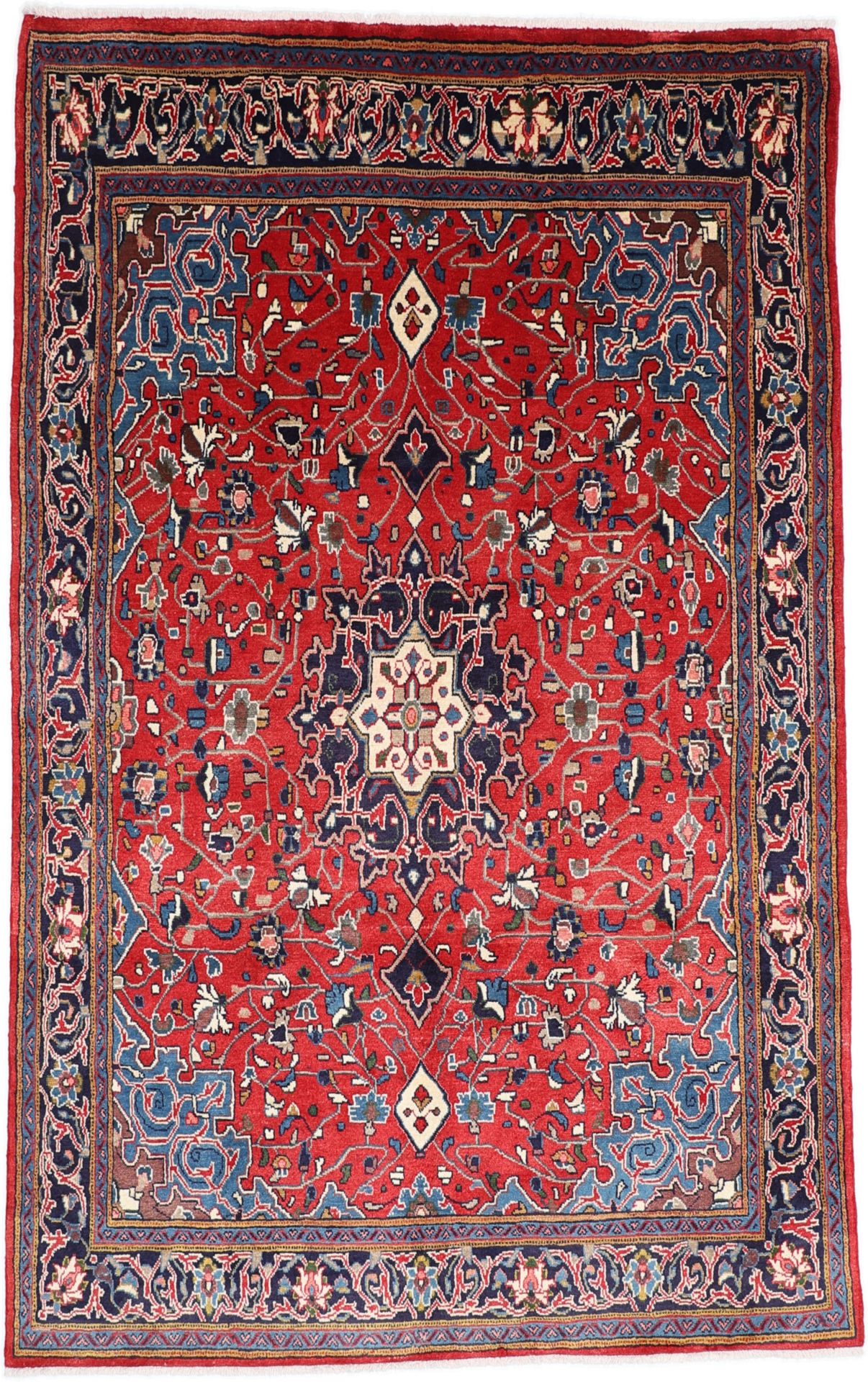 Perserteppich Mahal 200 x 318 cm Schurwolle handgeknüpft