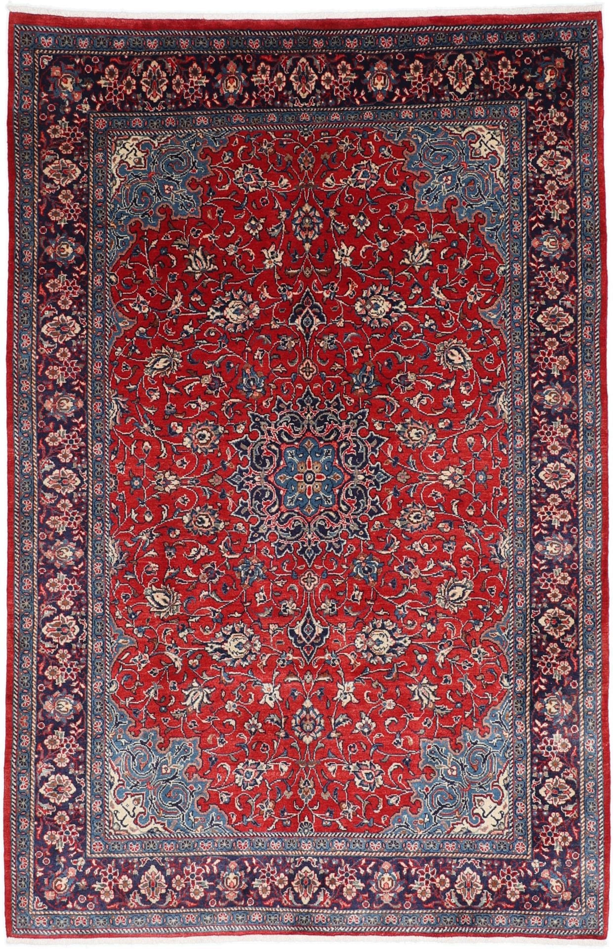 Perserteppich Mahal 210 x 320 cm Schurwolle handgeknüpft