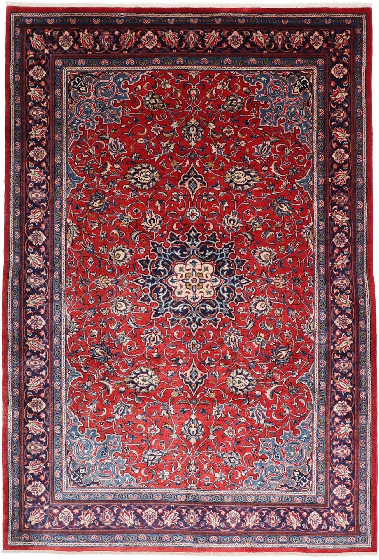 Perserteppich Mahal 215 x 319 cm Schurwolle handgeknüpft
