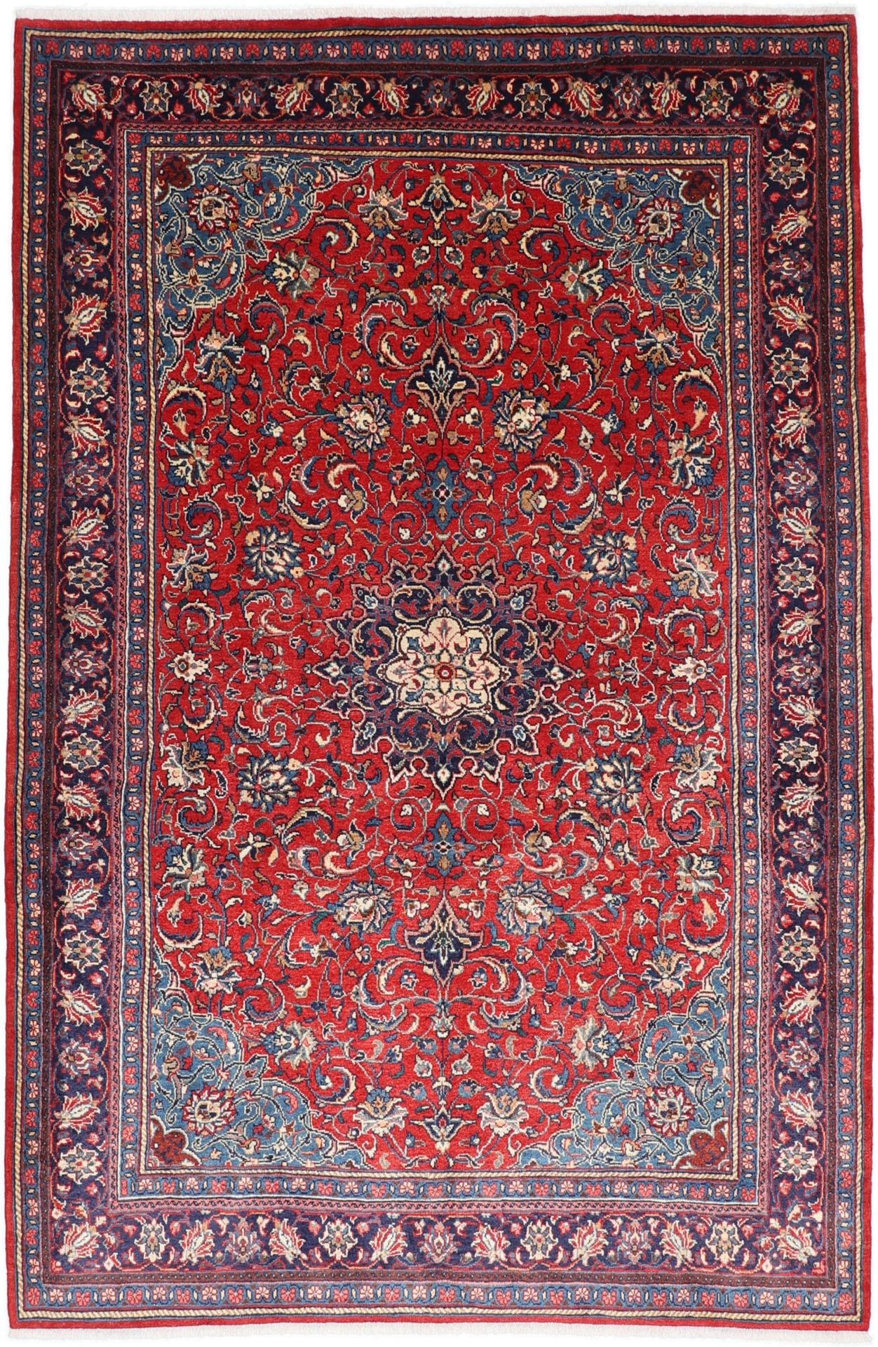 Perserteppich Mahal 215 x 325 cm Schurwolle Handgeknüpft