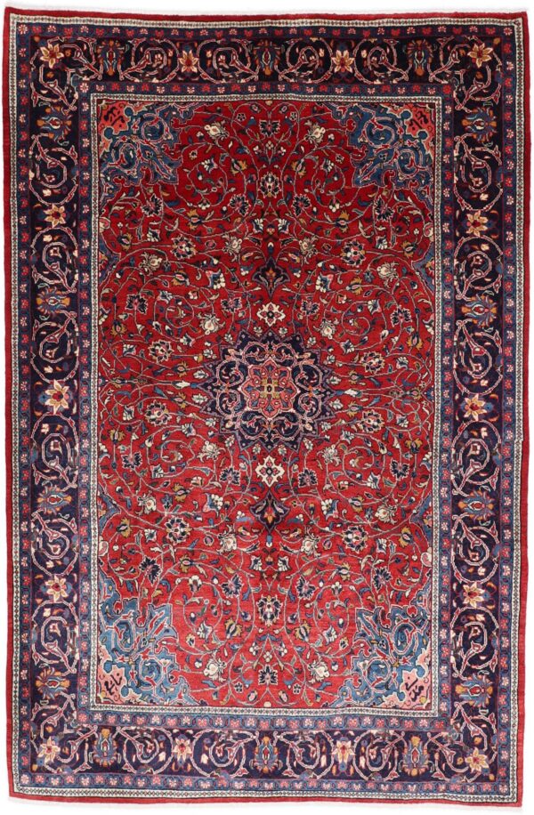 Perserteppich Mahal 210 x 318 cm Schurwolle handgeknüpft