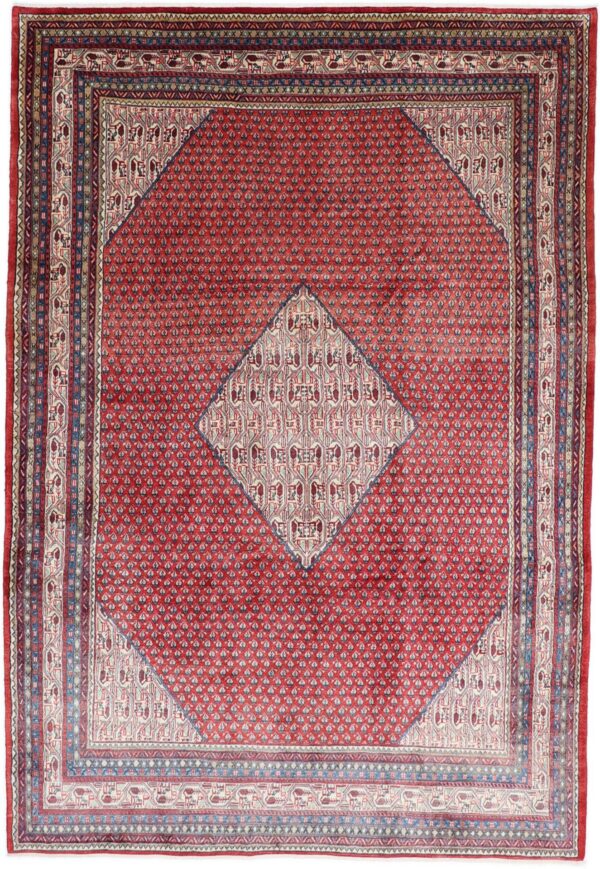 Perserteppich Sarough 234 x 338 cm Schurwolle handgeknüpft