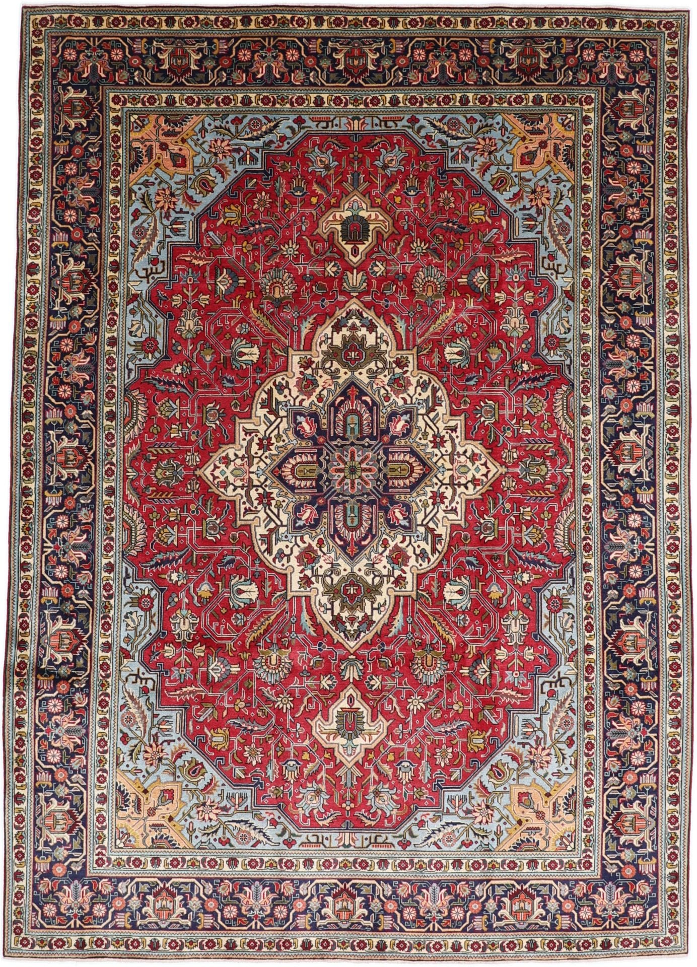 Perserteppich Täbriz 250 x 350 cm Schurwolle handgeknüpft